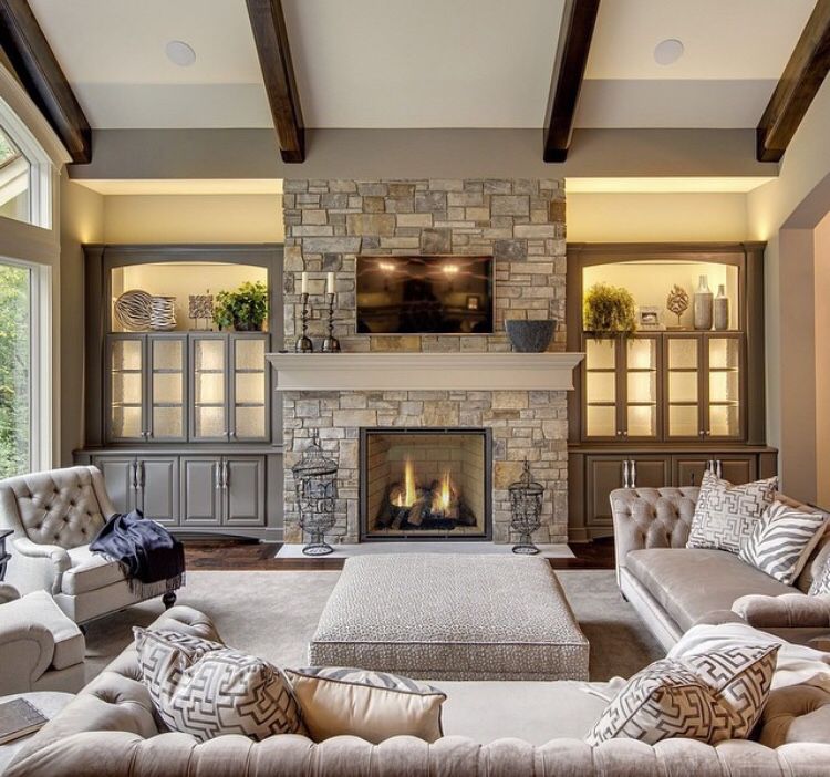 Living Room Fireplace Ideas