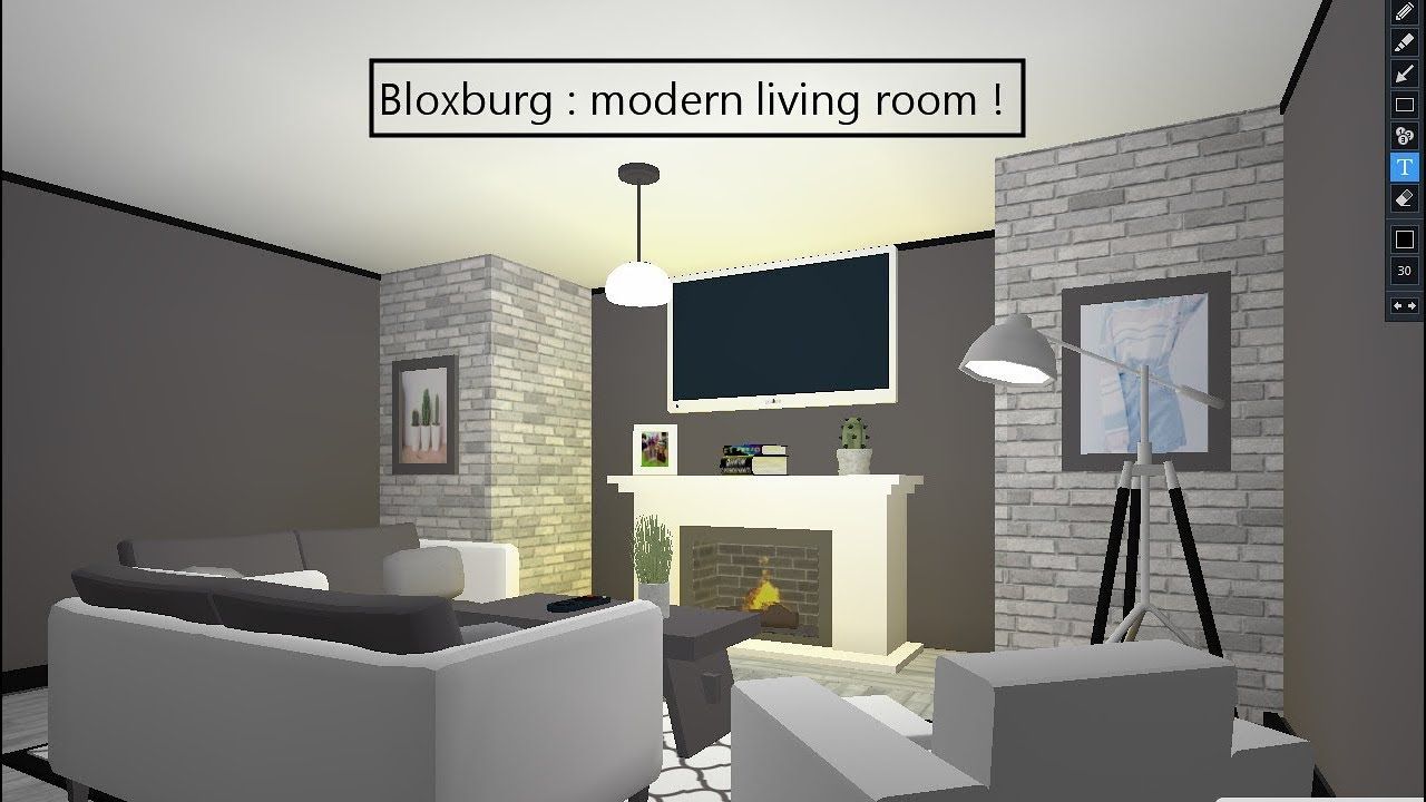 Living Room Bloxburg